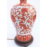 Lampa w stylu orientalnym. Ręcznie malowana porcelana